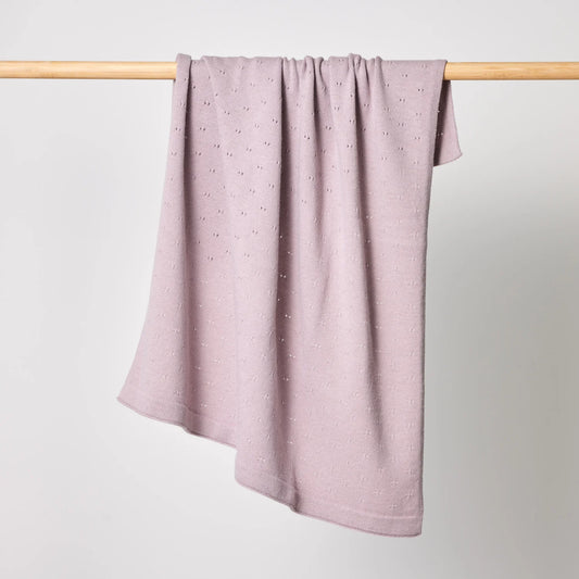 Merino Blanket - Amethyst