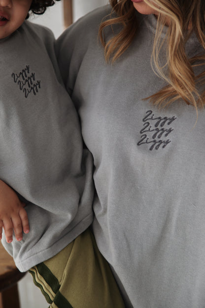 Ziggy Lou Signature Tee - Gray