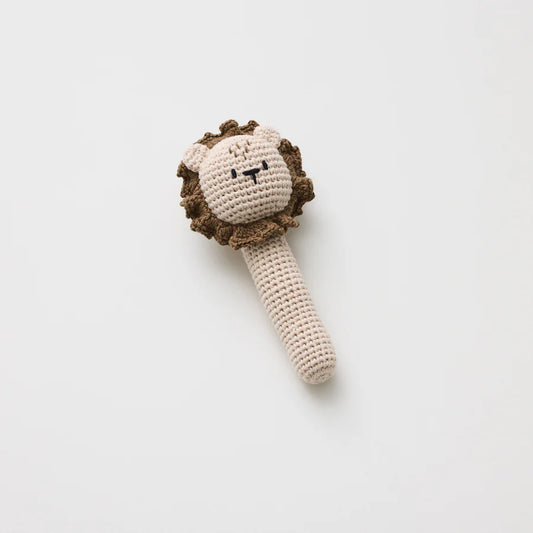 Crochet Lion Rattle