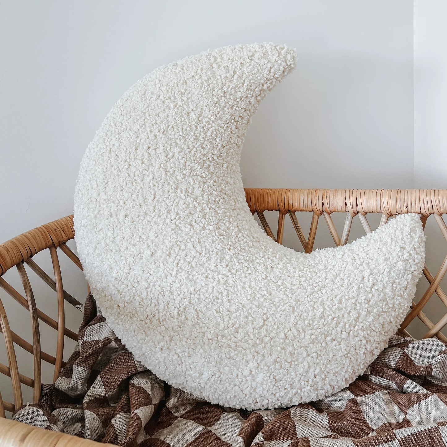 Sherpa Milky Moon Nursing Pillow by Lune & Co