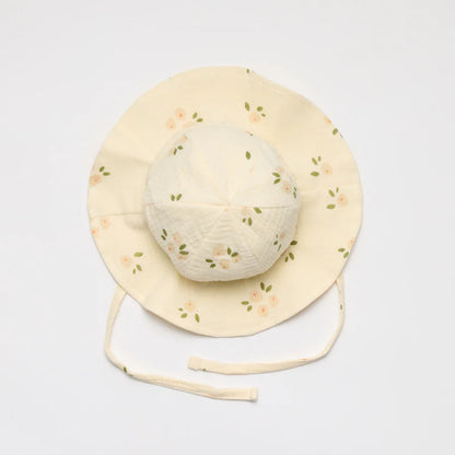 Organic Muslin Hat - Daisy