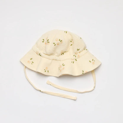 Organic Muslin Hat - Daisy