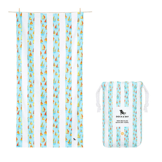 Dock & Bay Kids Beach Towel - Oh Buoy