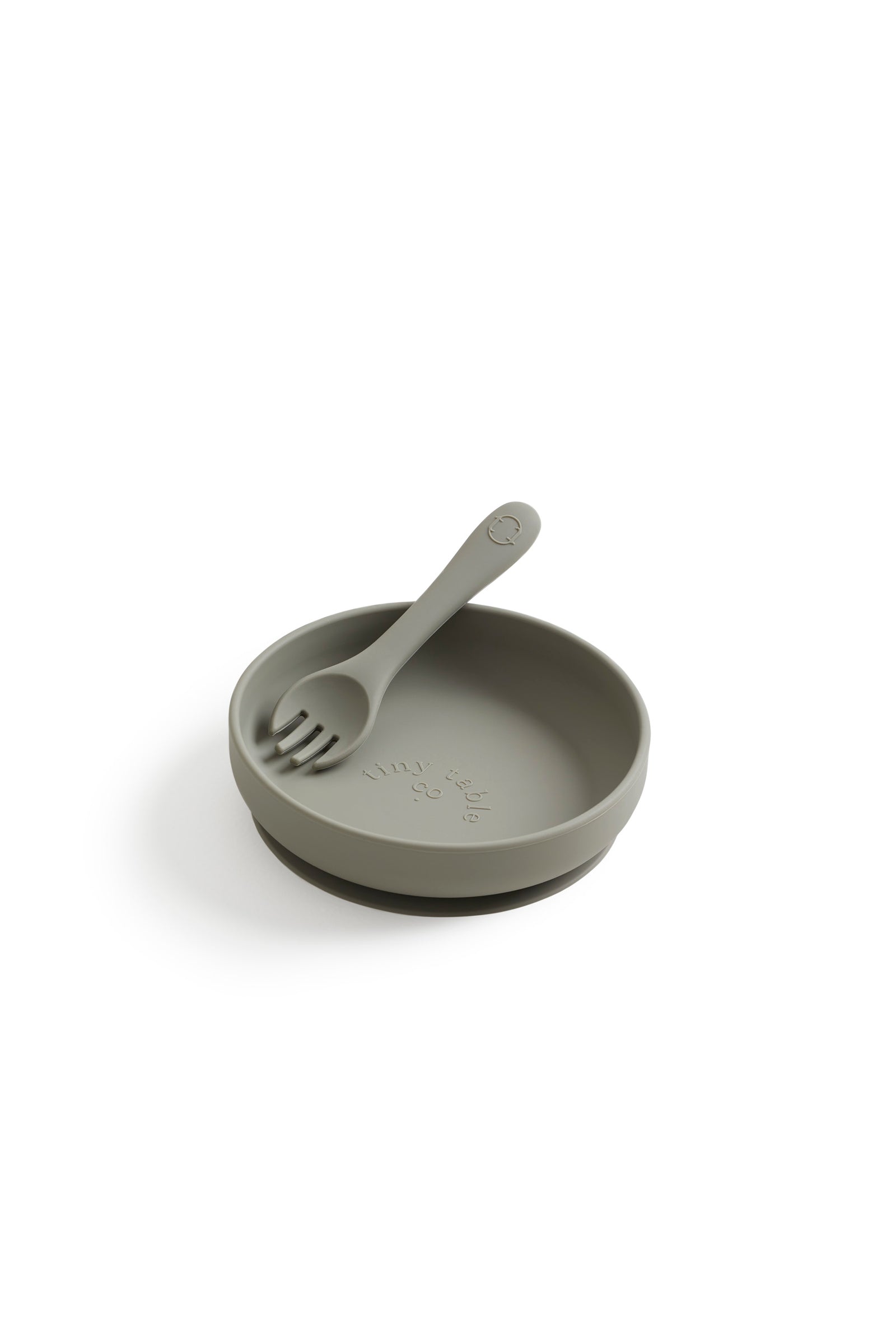 tiny table co. plate and spork set