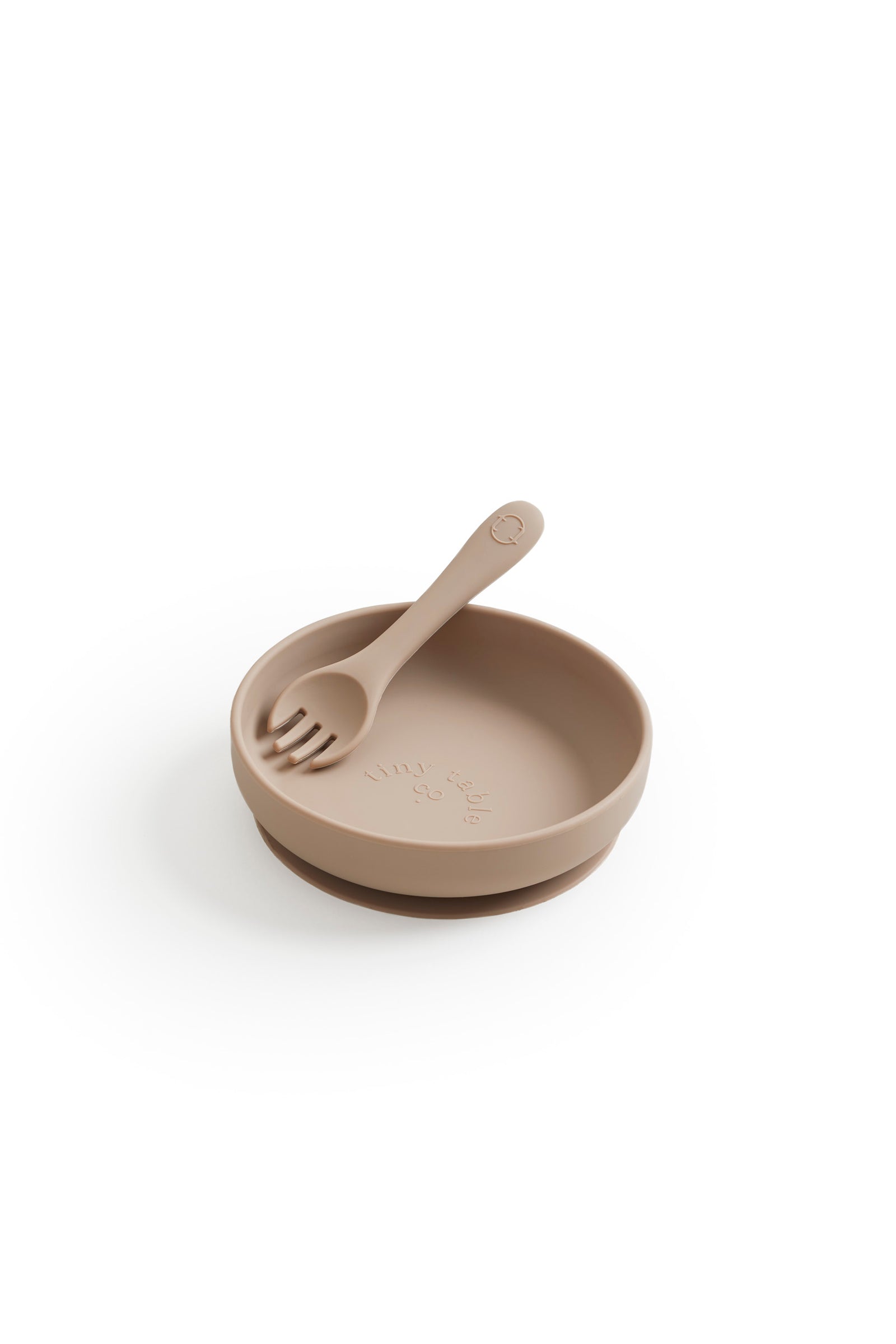 tiny table co. plate and spork set