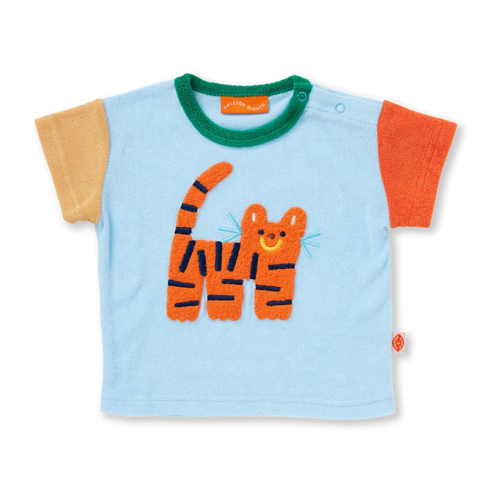 Halcyon Nights - Terry T-Shirt | Zoo Crew Blue
