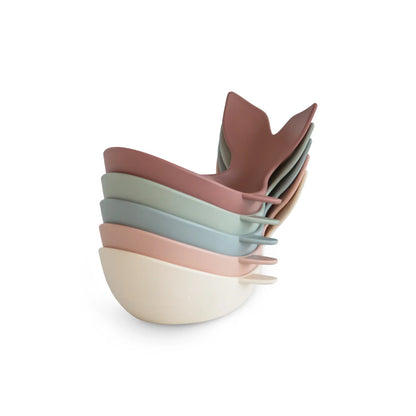 Mushie Whale Bath Stackers - Original