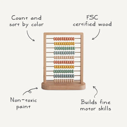 Mushie Wooden Abacus