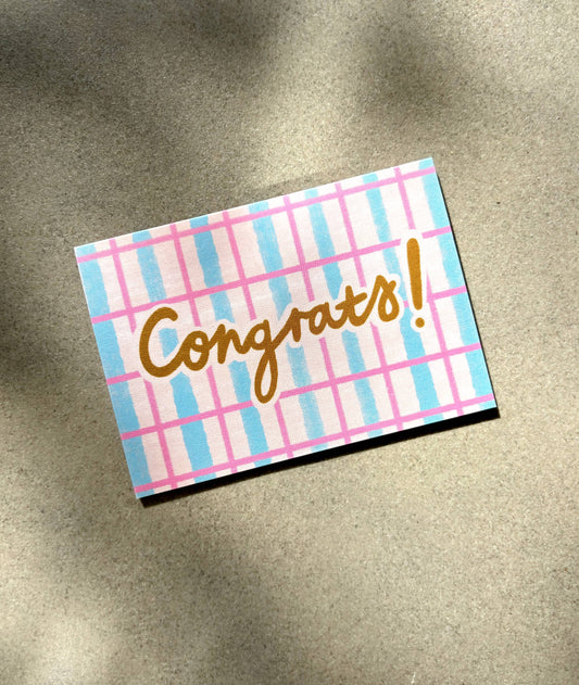 Congrats MINI Card