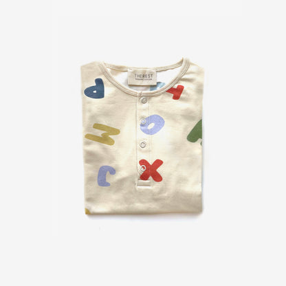 Winter PJ Set - Alphabet