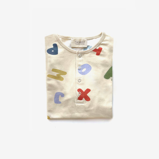 Winter PJ Set - Alphabet