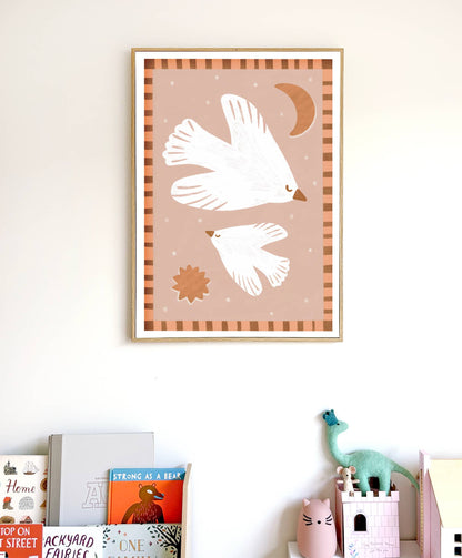 Flying High Bird Print