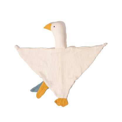 Goose Lovey Comforter - Parchment