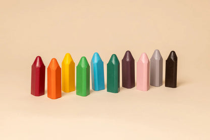 Bath Crayon Triangles