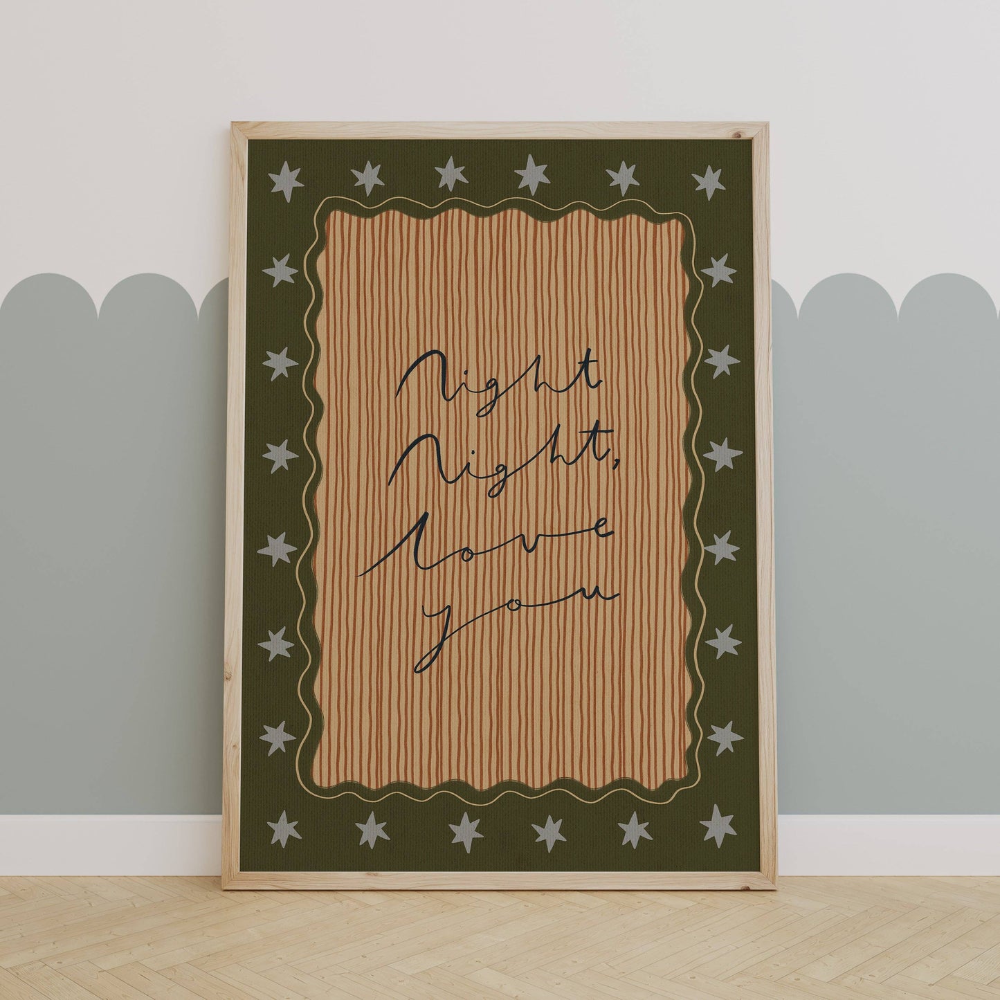 Night Night Love You Print