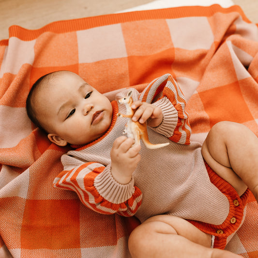 Bubble knit Romper