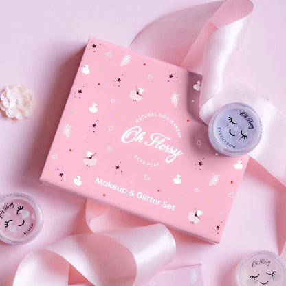 Oh Flossy Ballet Sparkle Makeup & Glitter Set