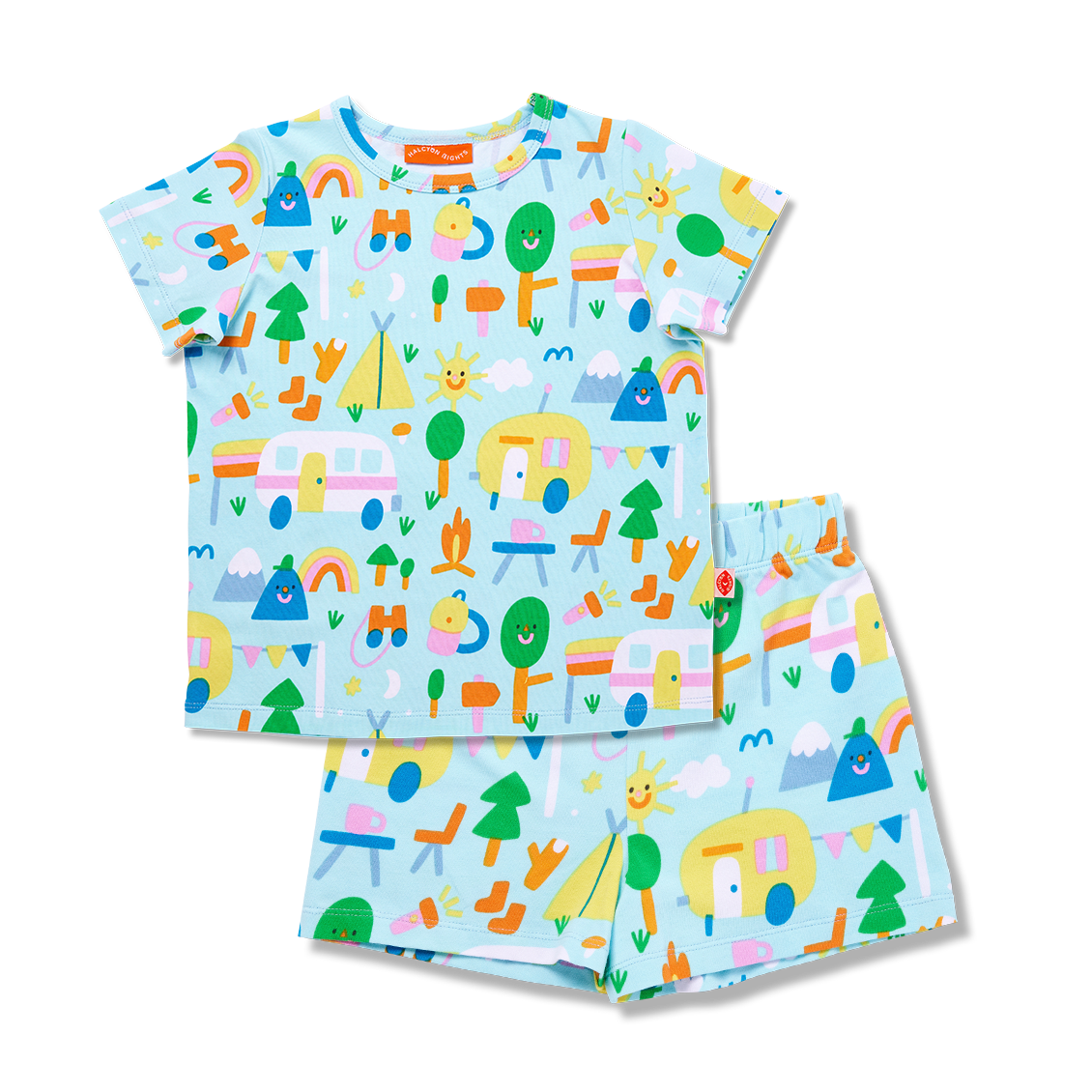 Summer PJ Set - Happy Campers