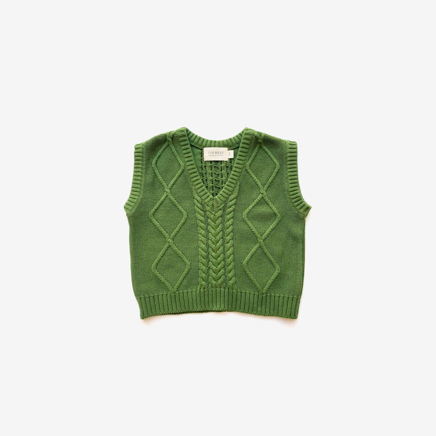 Cable Vest - Clover