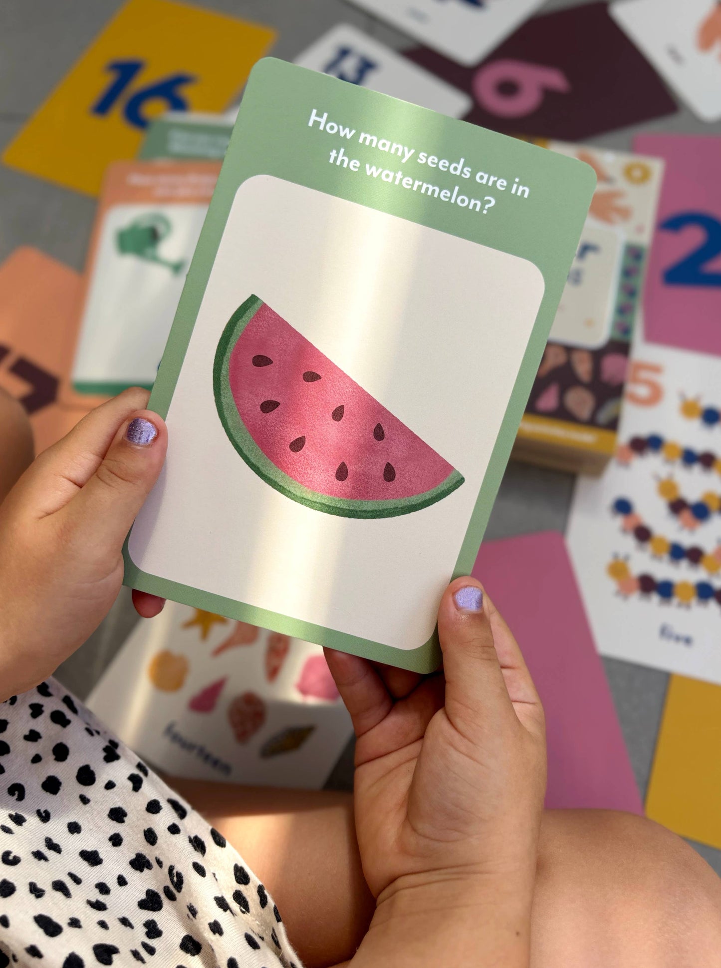 Illustrated Number Flashcards