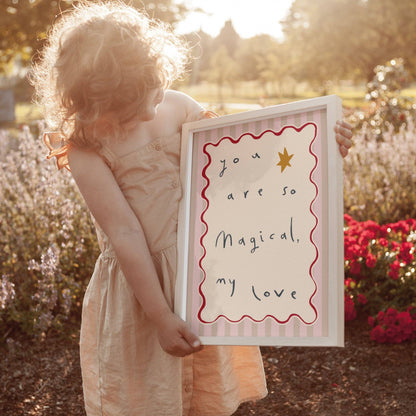 You Are So Magical, My Love Nursery Print | A5