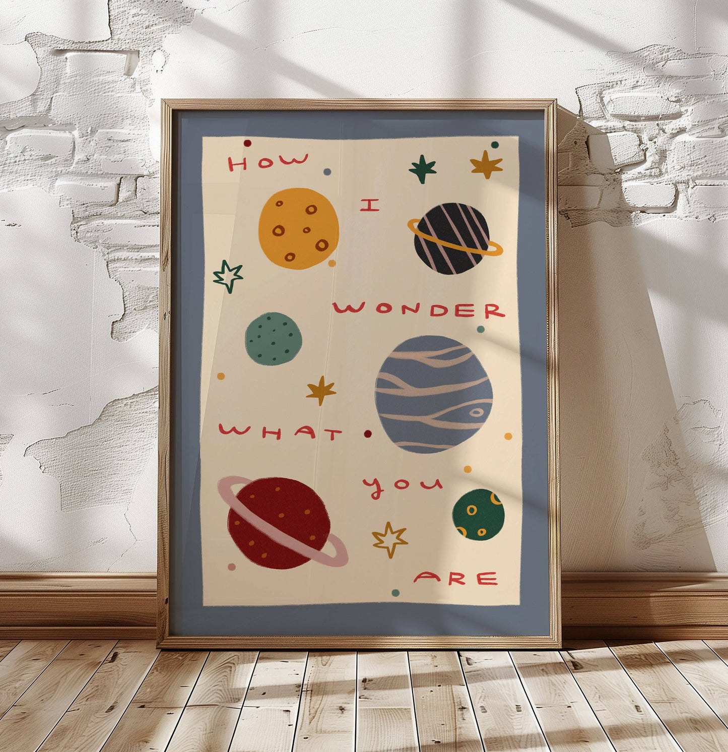 Planets And Stars Print