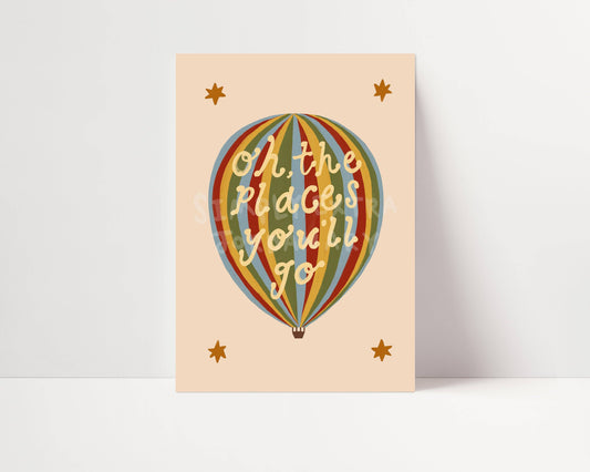 Oh The Places You'll Go Print | A4