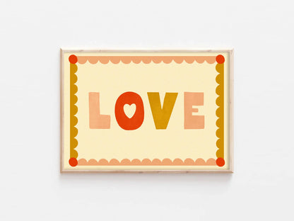 LOVE Print