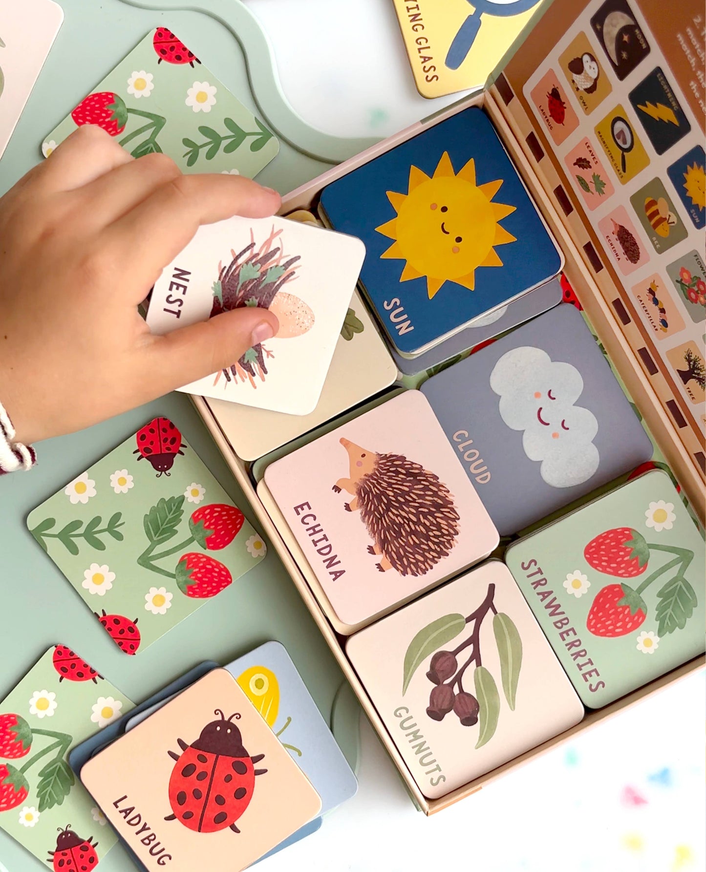 Forest Finds Memory & Matching Game - Kids Educational Gift
