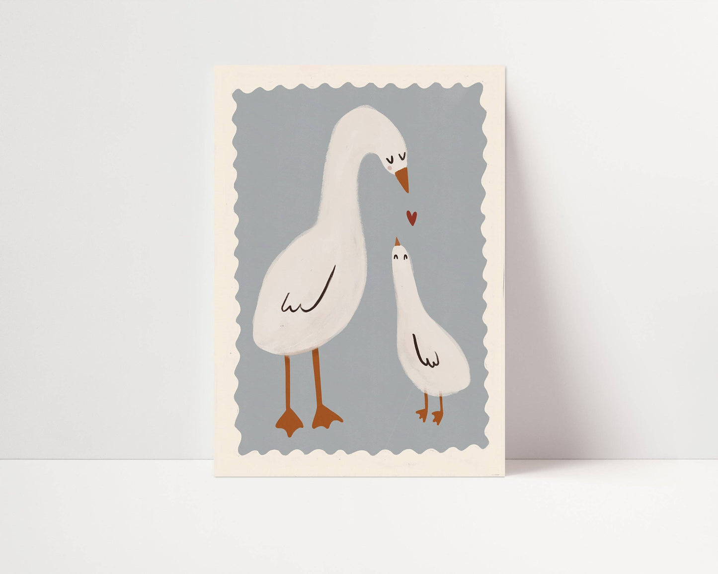 Mama Duck Nursery Print | A4