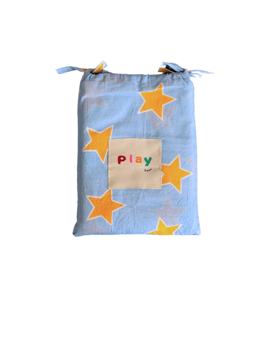 Play Linen Swaddle | Star Gazer Stars