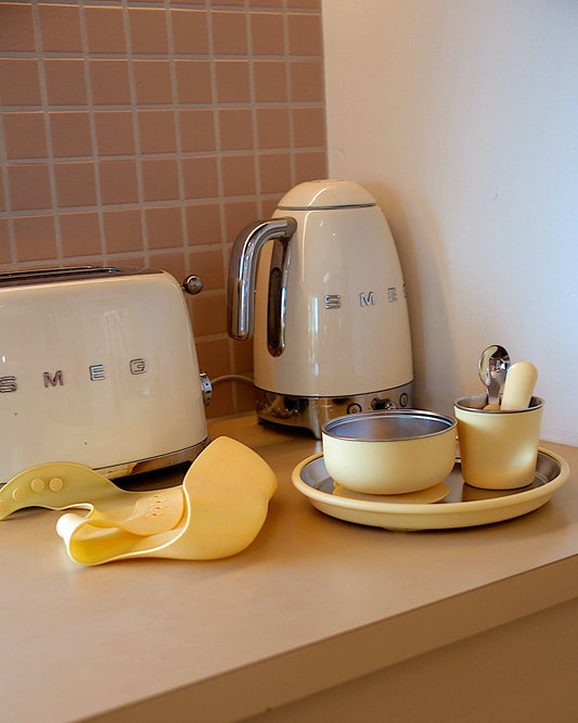 NOMO MINI - First Bites Stainless Steel Set | Butter