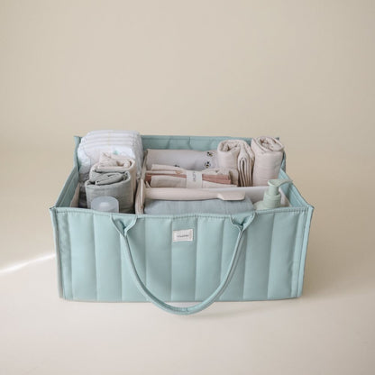 Mushie Nappy Caddy | Roman Green