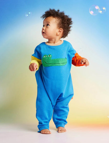 Little Billabong Dark Blue Jumpsuit