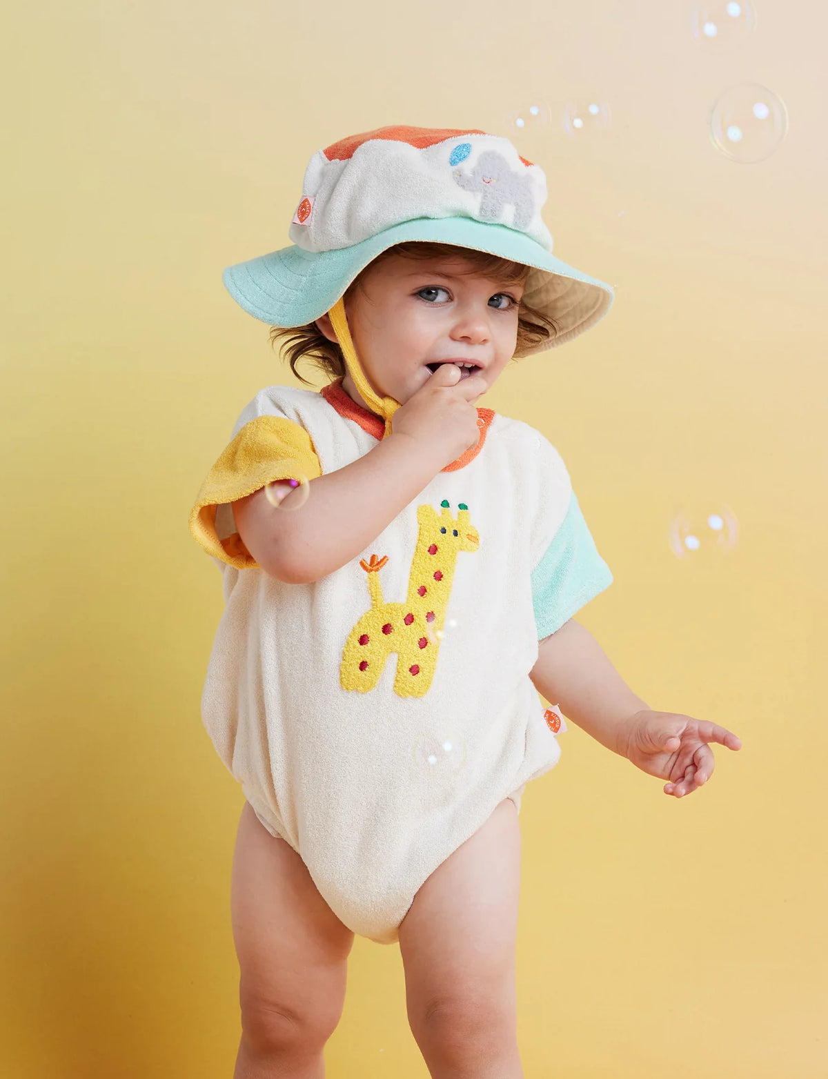 Halcyon Nights - Terry Bodysuit | Zoo Crew Cream