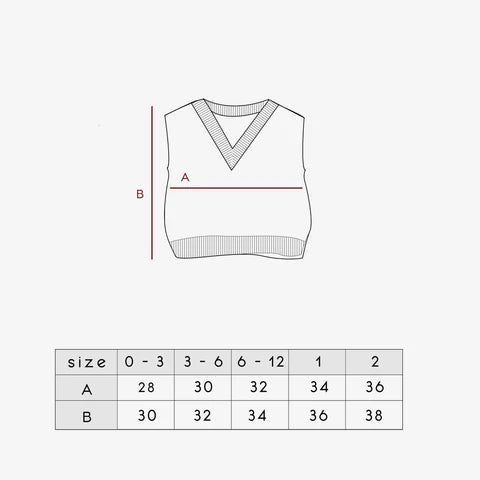 Cable Vest - Clover