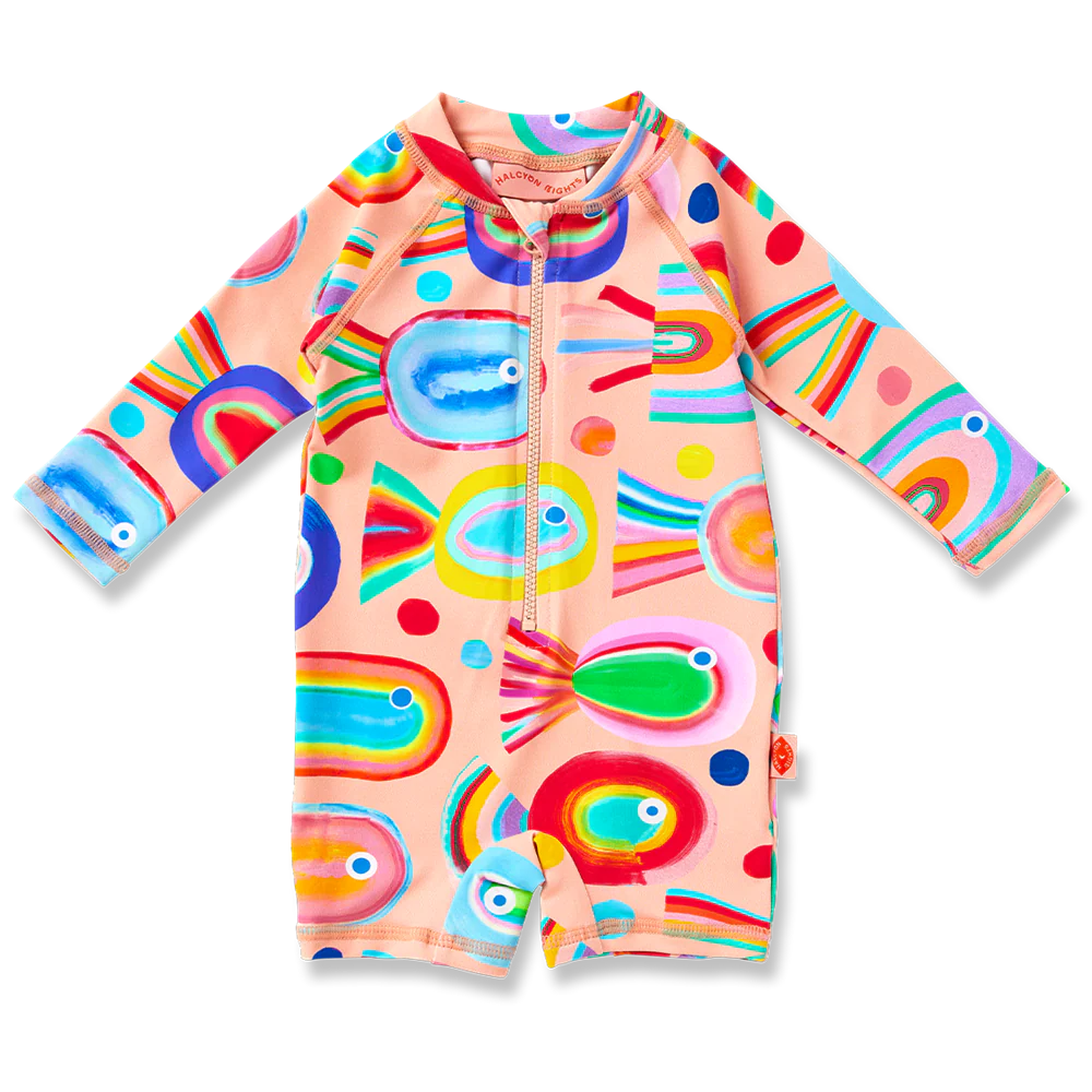 Long Sleeve Rash Suit - Fancy Fins