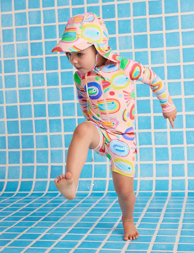 Long Sleeve Rash Suit - Fancy Fins