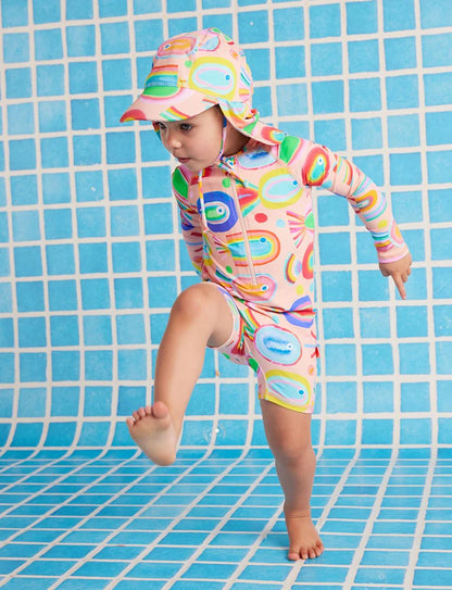 Long Sleeve Rash Suit - Fancy Fins