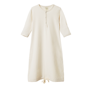 Cotton Sleeping Gown - Natural