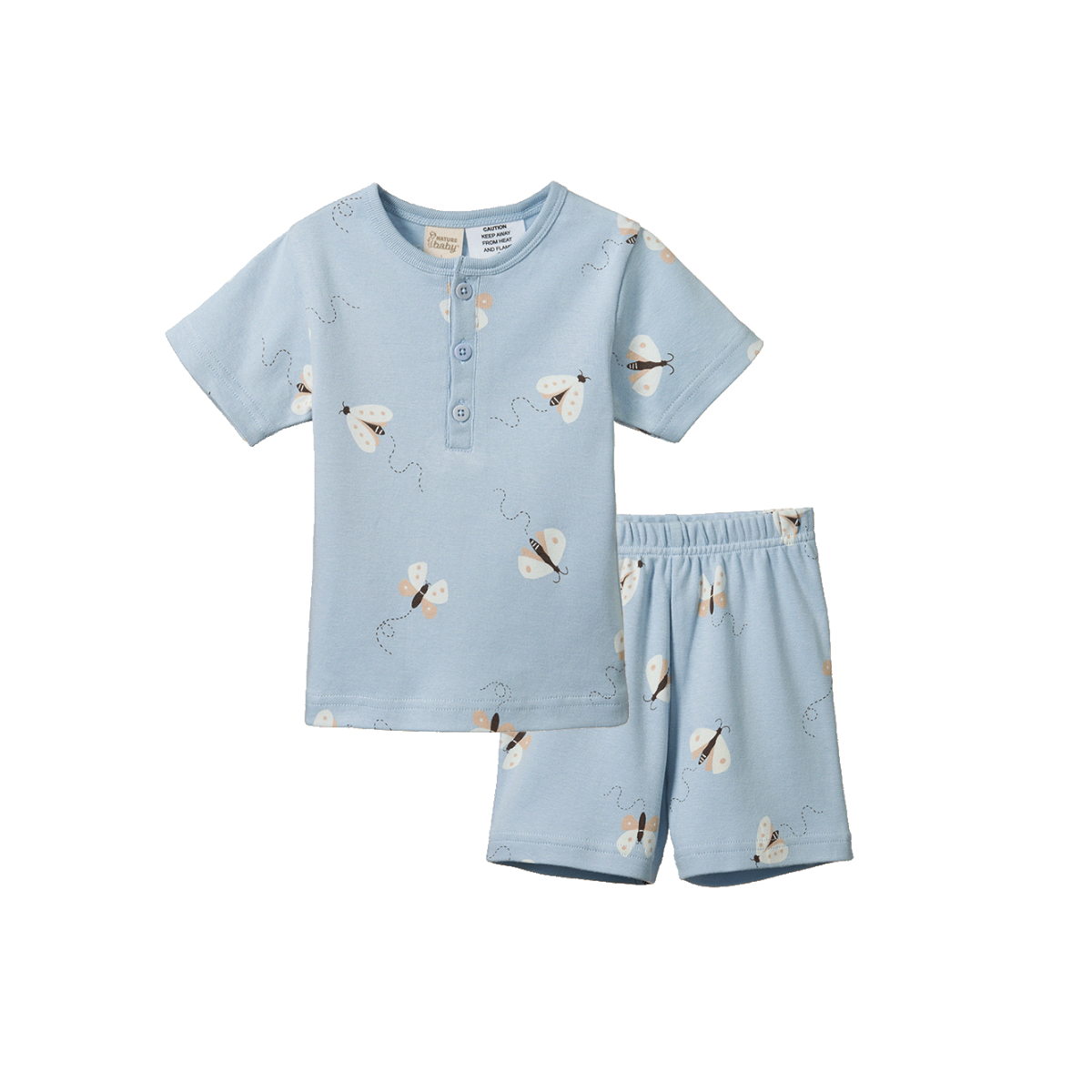 Short Sleeve Pyjama Set - Dragonfly