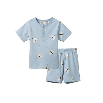 Short Sleeve Pyjama Set - Dragonfly