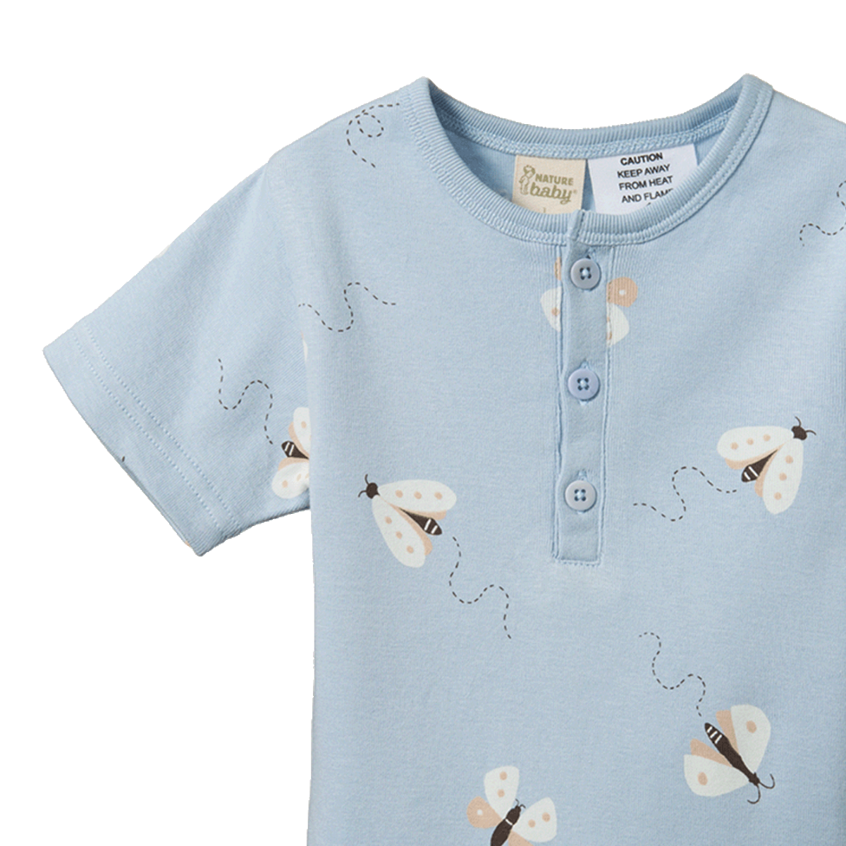 Short Sleeve Pyjama Set - Dragonfly