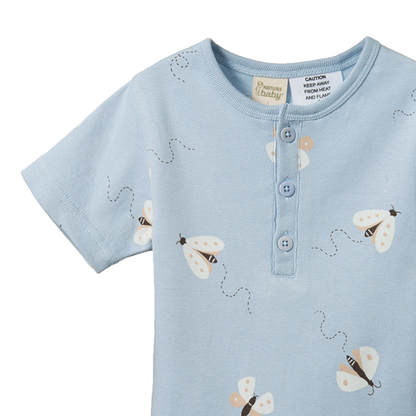 Short Sleeve Pyjama Set - Dragonfly