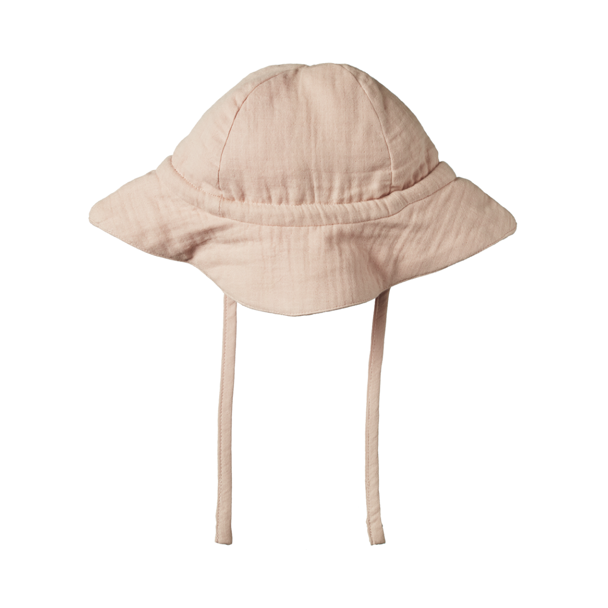 Crinkle Muslin Sunhat - Rose Dust