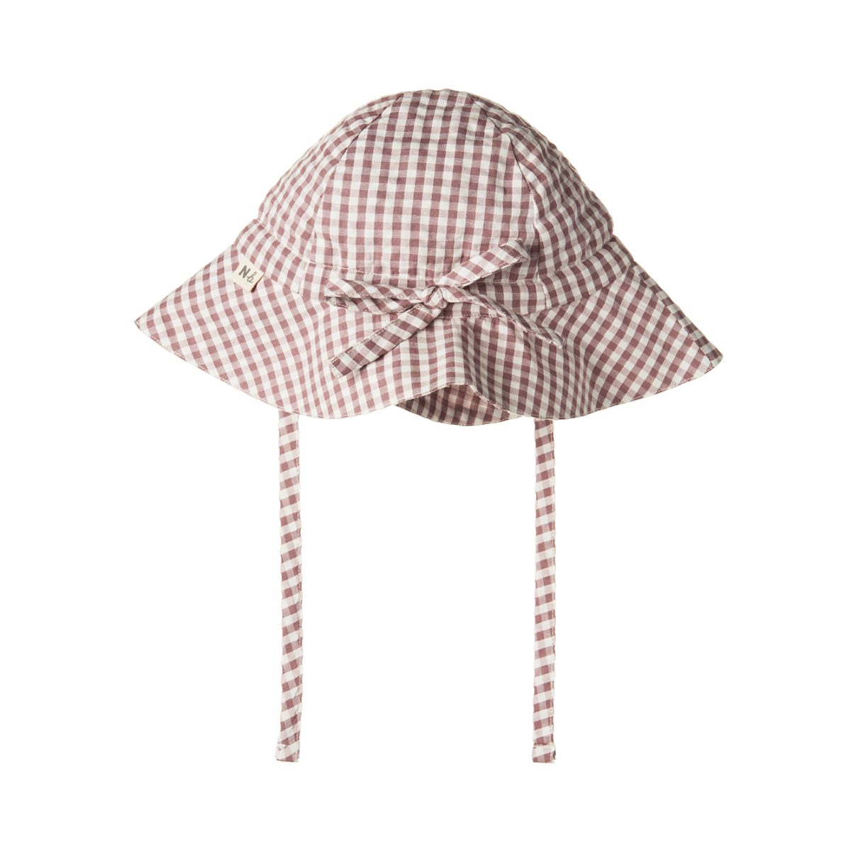 Gingham Sunhat - Twilight Check