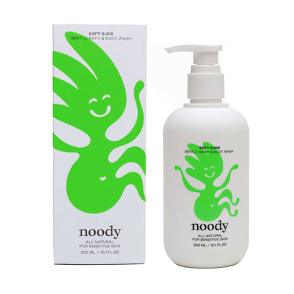 Noody Soft Suds body wash for gentle skin