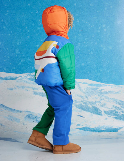 Halcyon Nights | Quilted Puffer Jacket / Beep Beep