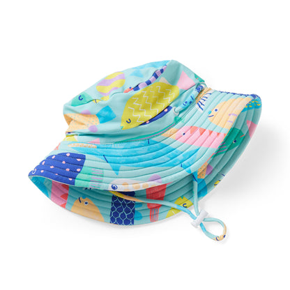 Swim Bucket Hat - Rainbow Reef