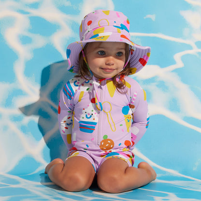 Swim Bucket Hat - Sundae Fun Day